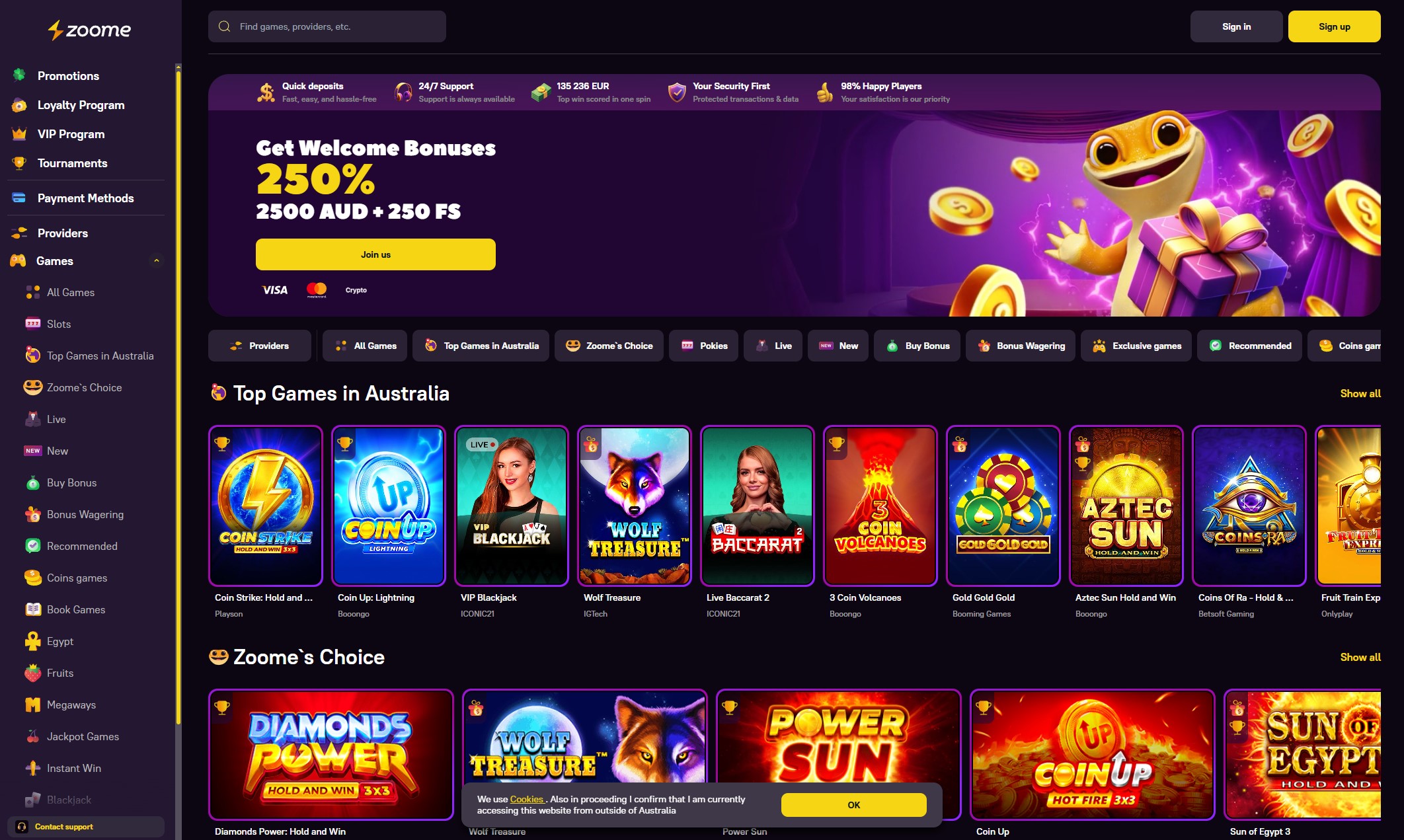 Zoome Casino