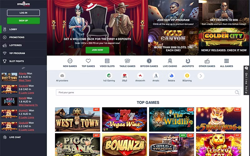 Syndicate casino
